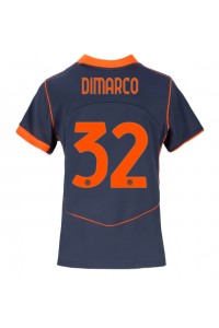 Inter Milan Federico Dimarco #32 Voetbaltruitje 3e tenue Dames 2025-26 Korte Mouw